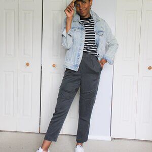 Gap Gray Ankle Pants Size 4